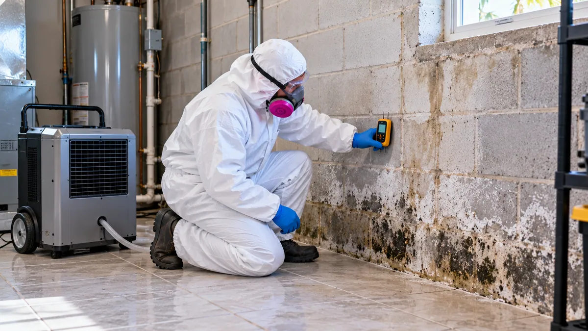 Basement Mold Removal in Manalapan